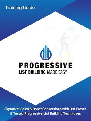 cover image of Progressive List Building--Training Guide